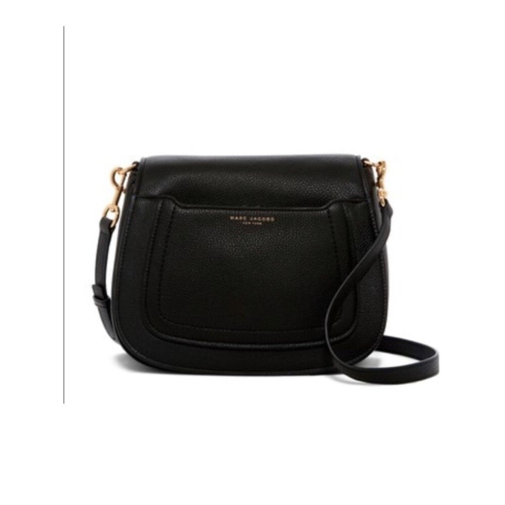Marc Jacobs Empire City Black Leather Crossbody Bag